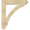Ekena Millwork Thorton Arts & Crafts Rough Sawn Bracket, Douglas Fir, 6"W x 38"D x 42"H BKT06X38X42THR03RDF - alternate 3